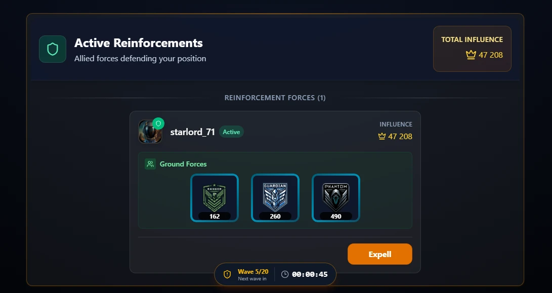 Void Invasion Reinforcement Tactics